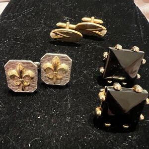 Elegant Swank Cufflinks Collection - Vintage Men's Accessories